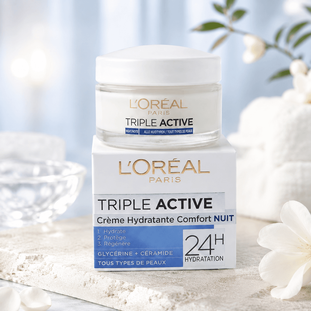 Crème Hydratante Comfort Nuit L'Oréal