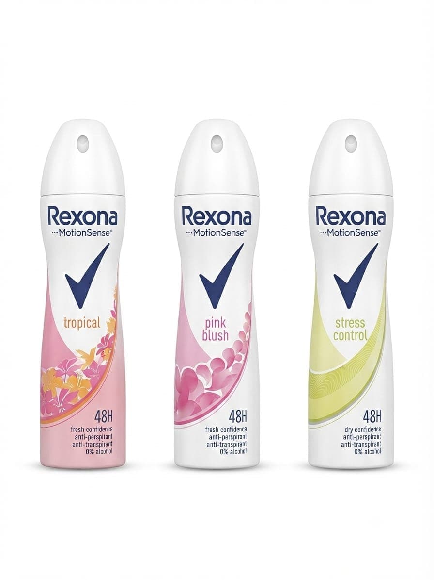 Déodorant Rexona - Trio de Parfums