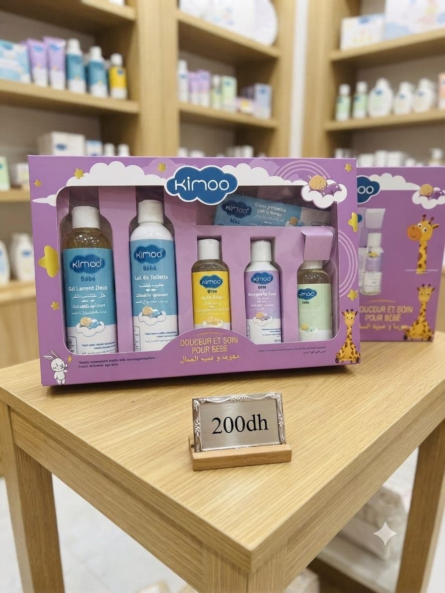 Kit Douceur et Soin pour Bébé - Kimoo